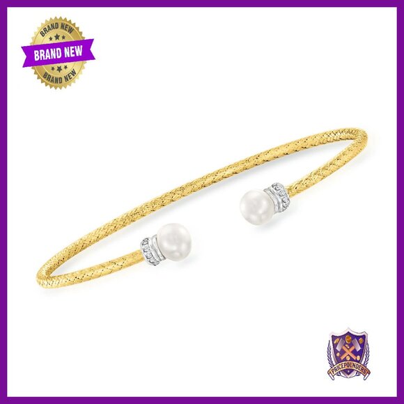 Pearl Cuff Bracelet 7.5